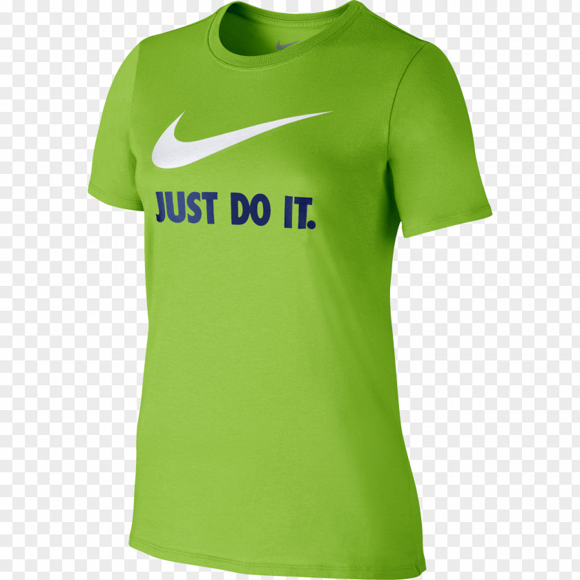 Nike Swoosh T-shirt Just Do It Sports Fan Jersey PNG