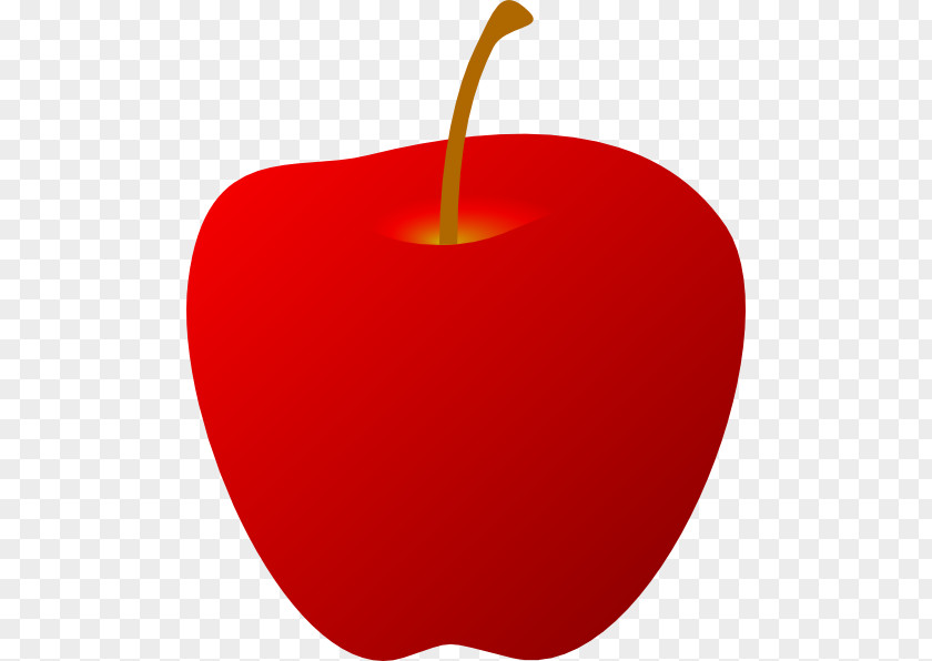 Red Apple Teacher Clip Art PNG