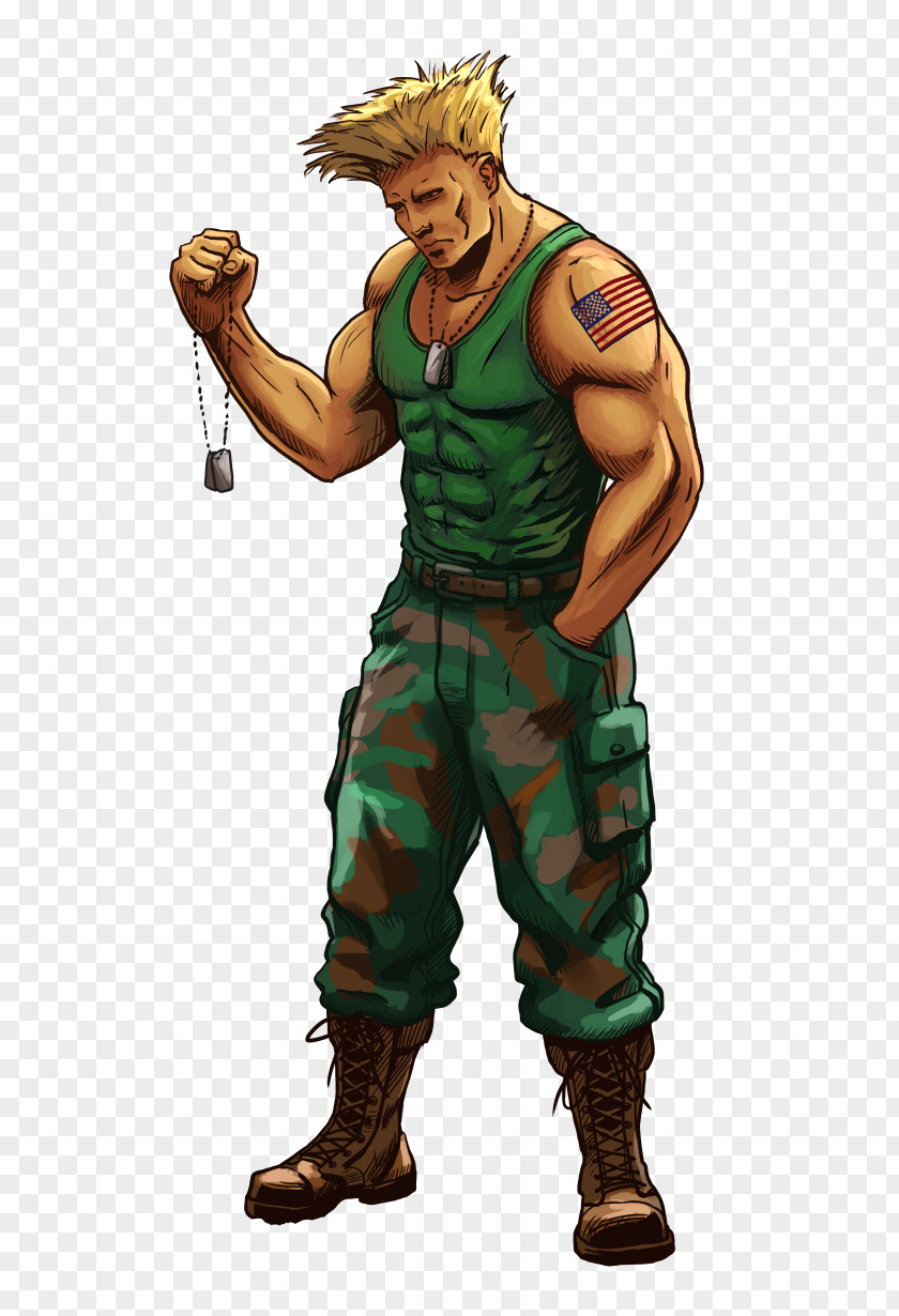 Street Fighter II: The World Warrior Super II Guile Ultra Final Challengers 30th Anniversary Collection PNG