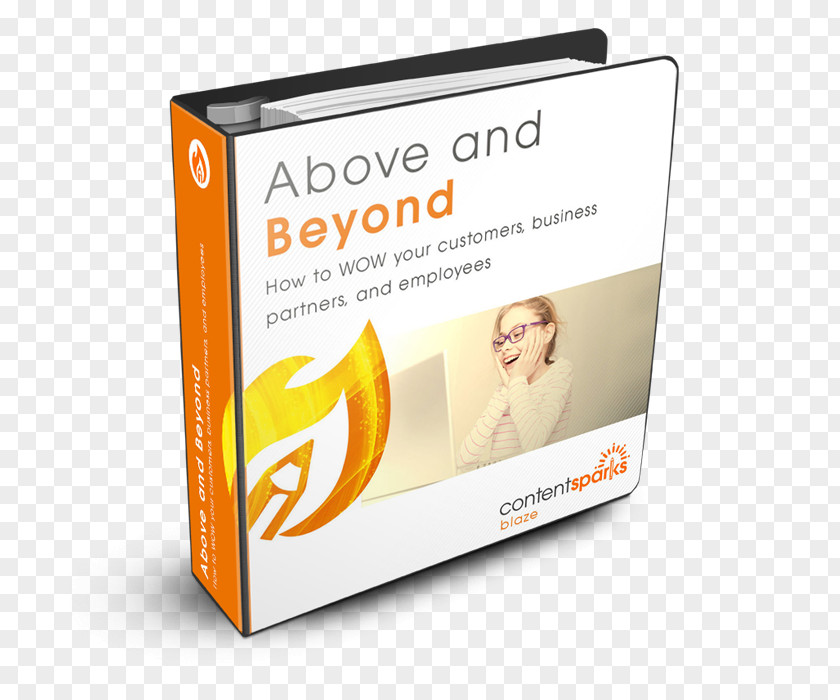 Above And Beyond Content Marketing Small Business Brand PNG