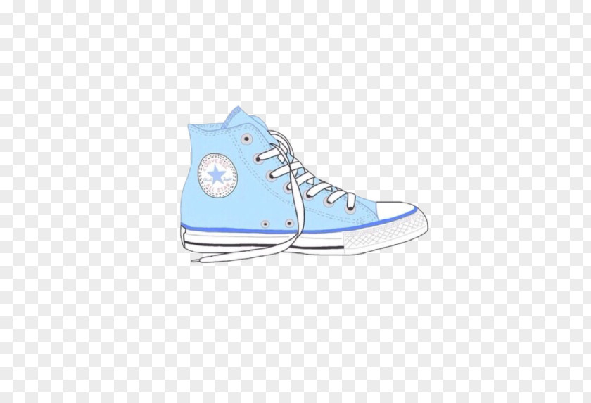 Convers Converse Blue Shoe High-top Sneakers PNG