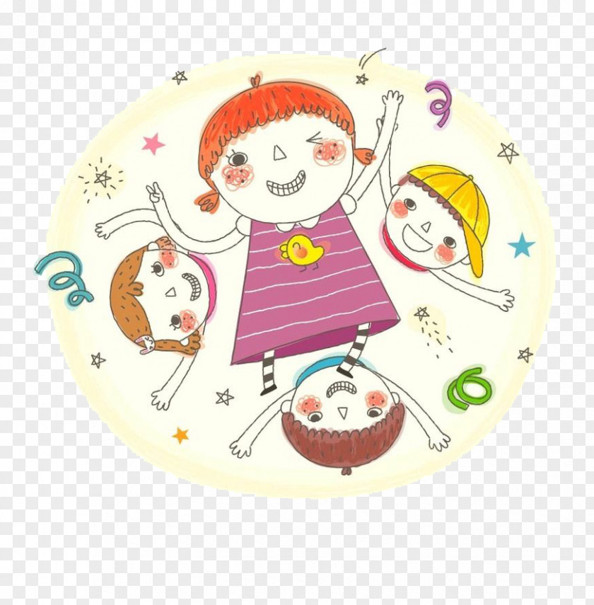 Happy Kids Cartoon Child Stock Illustration Clip Art PNG