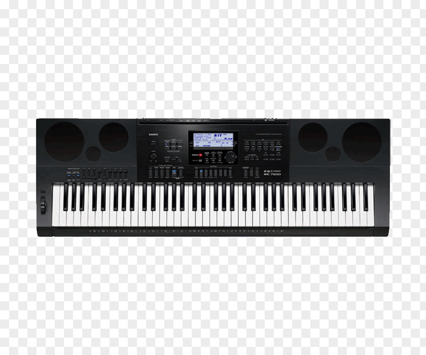 Keyboard Casio WK-7600 Electronic Musical Instruments CTK-6200 PNG