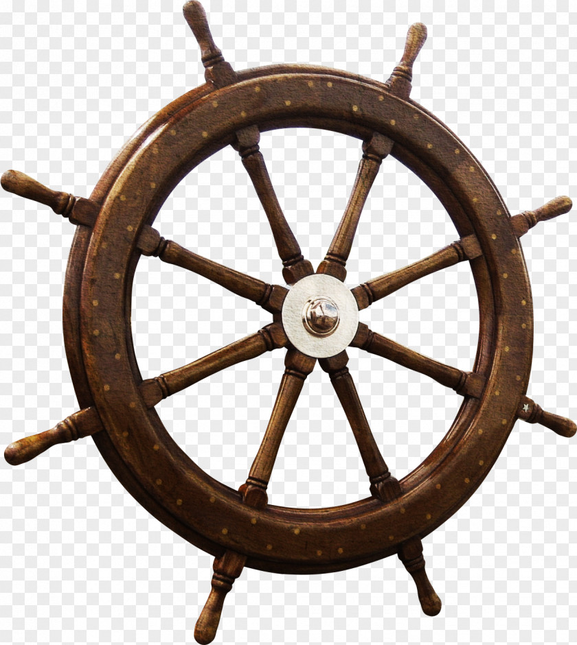 Boat Steering Wheel Ships Maritime Transport PNG