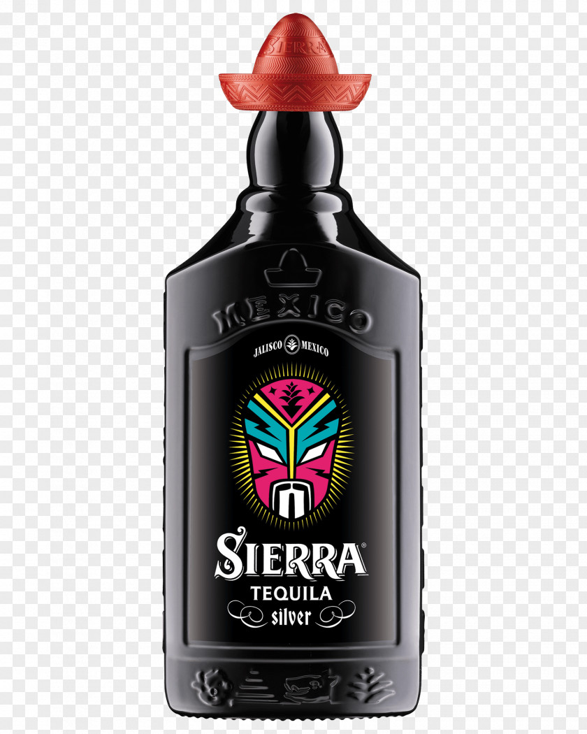 Bottle Liqueur Tequila Distilled Beverage Sierra Silver PNG