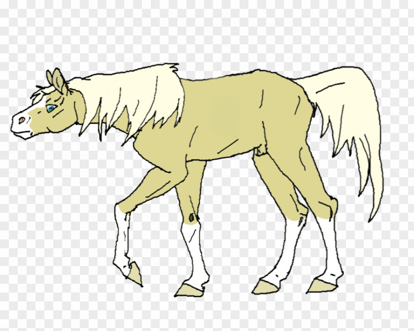 Mustang Mule Donkey Mane Clip Art PNG