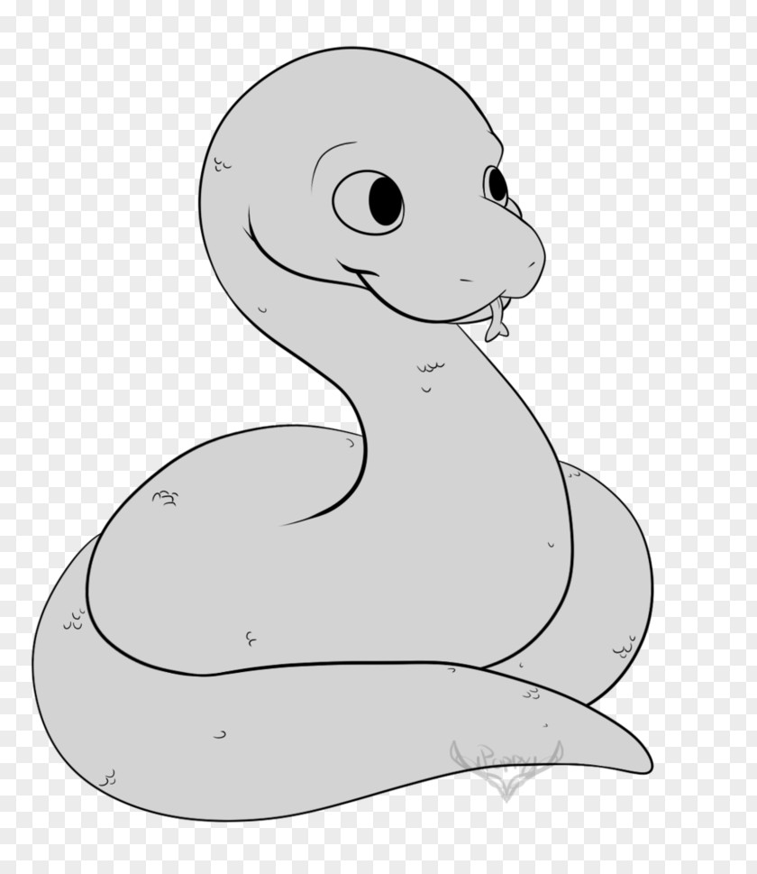 Snake Cartoon Line Art Drawing Clip PNG