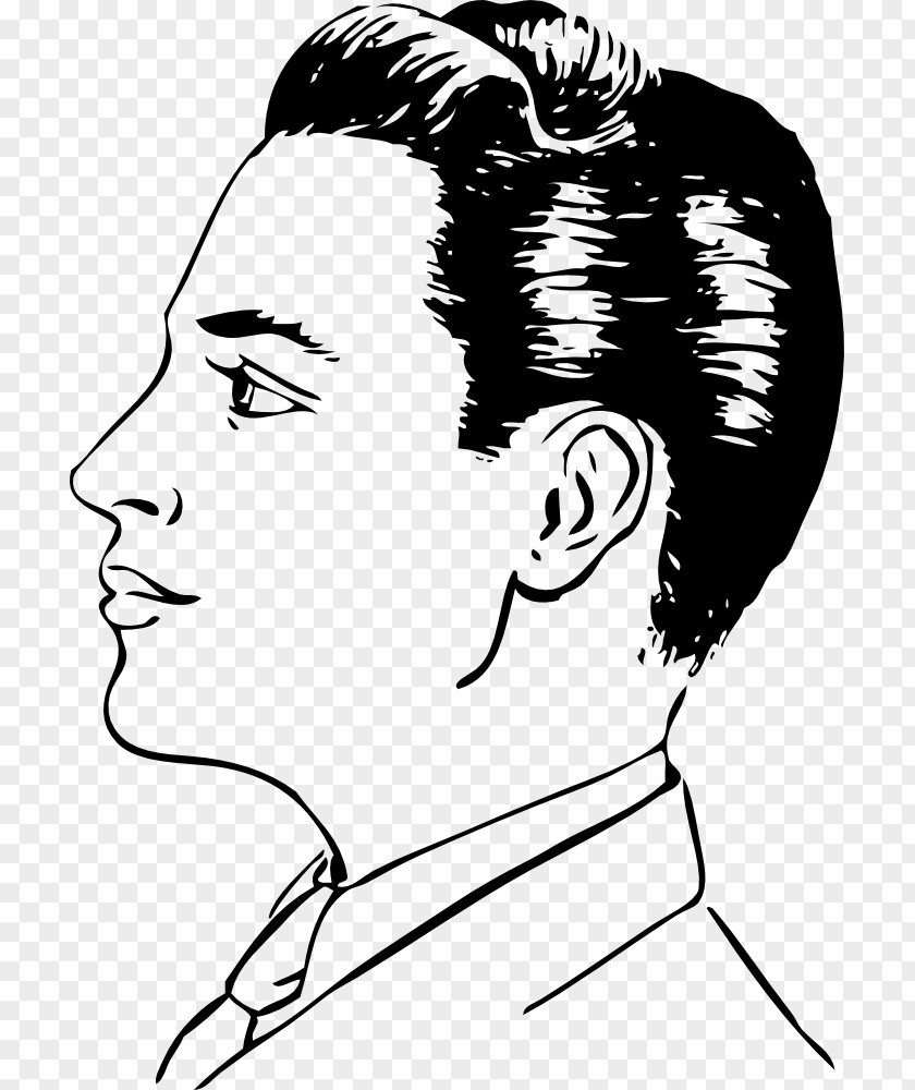 Hairdresser Vector Cartoon Drawing Face Clip Art PNG