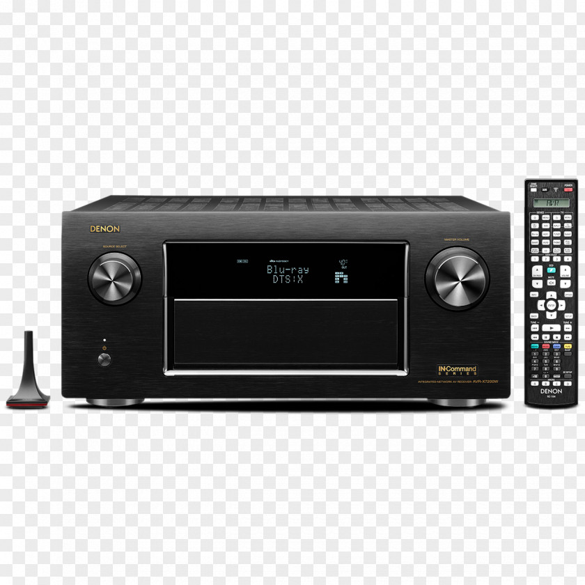 Lo Fi AV Receiver Denon AVR-X7200W Radio AVR-S930H PNG