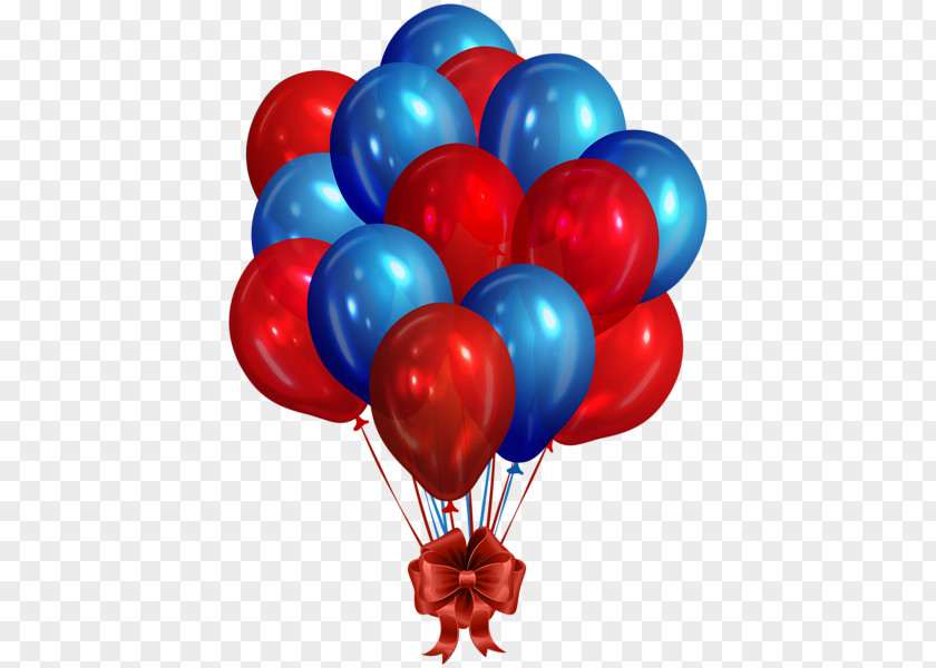 Red White And Blue Balloon Clip Art PNG