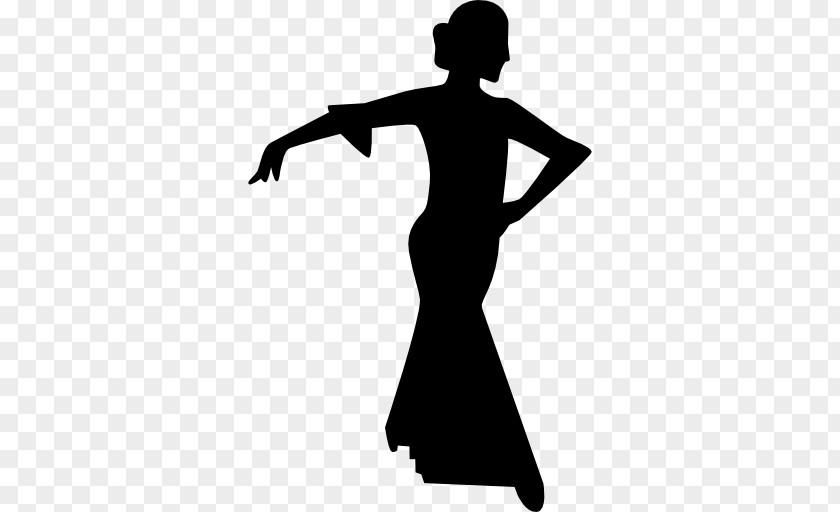 Silhouette Dance Flamenco PNG