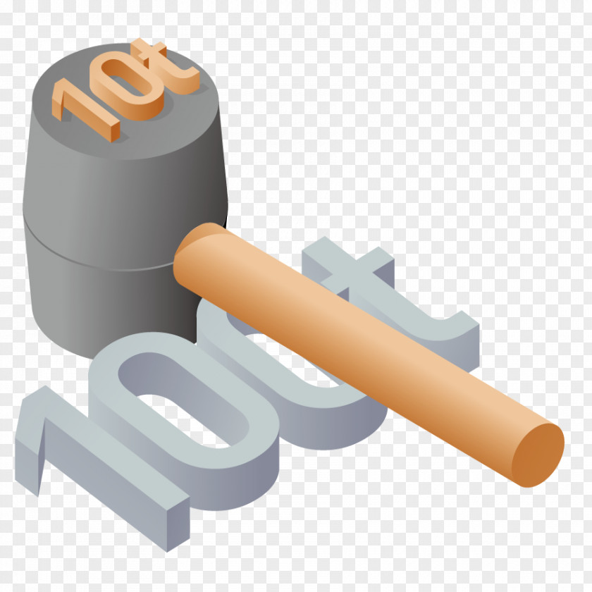 Vector Wealth Hammer Architectural Engineering Tool Icon PNG