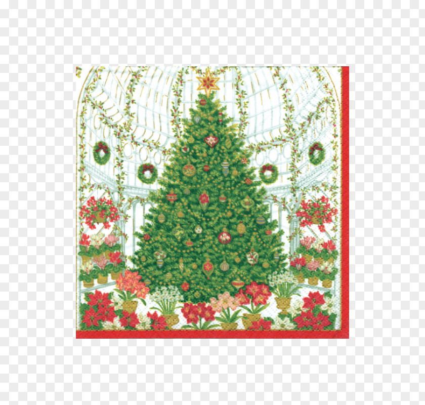 Christmas Cocktail Tree Paper Cloth Napkins Day Santa Claus PNG