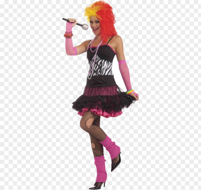 Dress 1980s Costume Party Clothing PNG