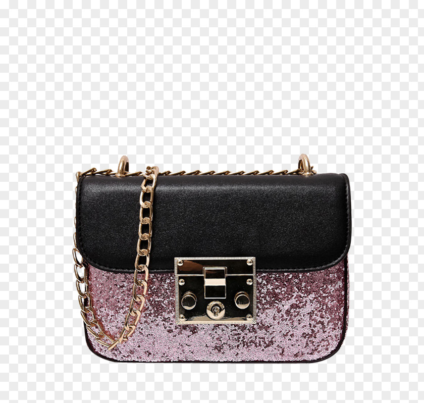 Sequin Mini Dress Handbag Messenger Bags Leather PNG