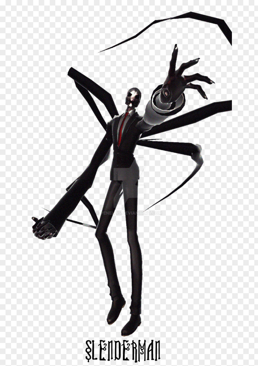 Silhouette Slenderman Slender: The Eight Pages Five Nights At Freddy's: Sister Location Freddy's 2 Art PNG