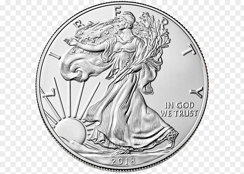 Silver Bar American Eagle Bullion Coin United States Mint Uncirculated PNG