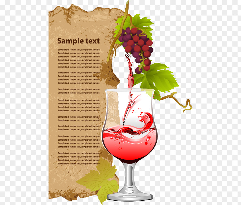 Wine Vector Material Common Grape Vine Leaves PNG