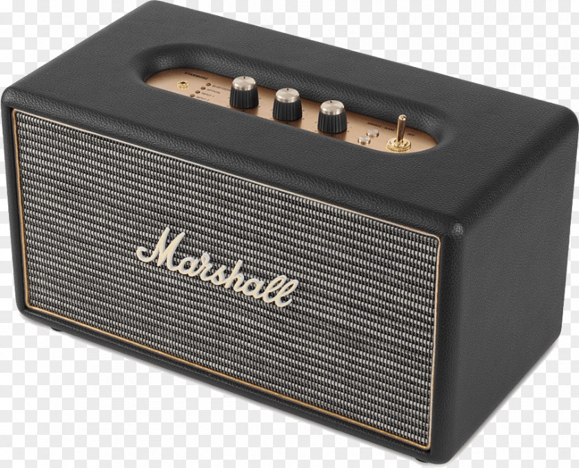 Bluetooth Wireless Speaker Loudspeaker Marshall Stanmore Audio Amplification PNG