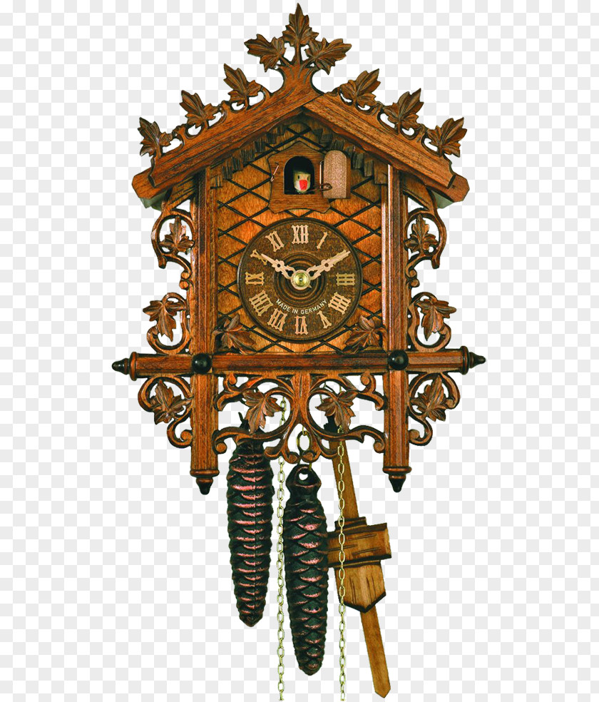 German Christmas Traditions Cuckoo Clock 1-day Quartz PNG