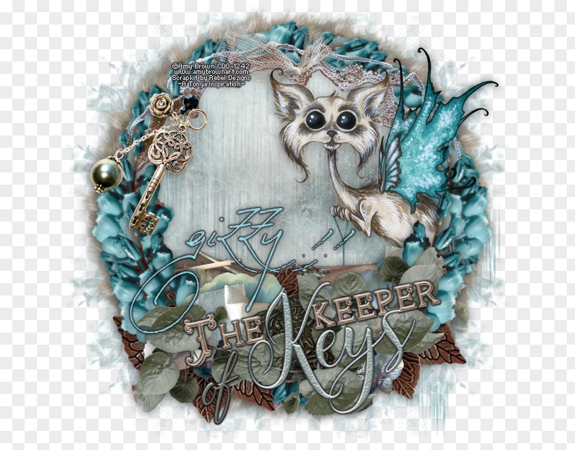 Owl Turquoise Art Drawing Scrap PNG