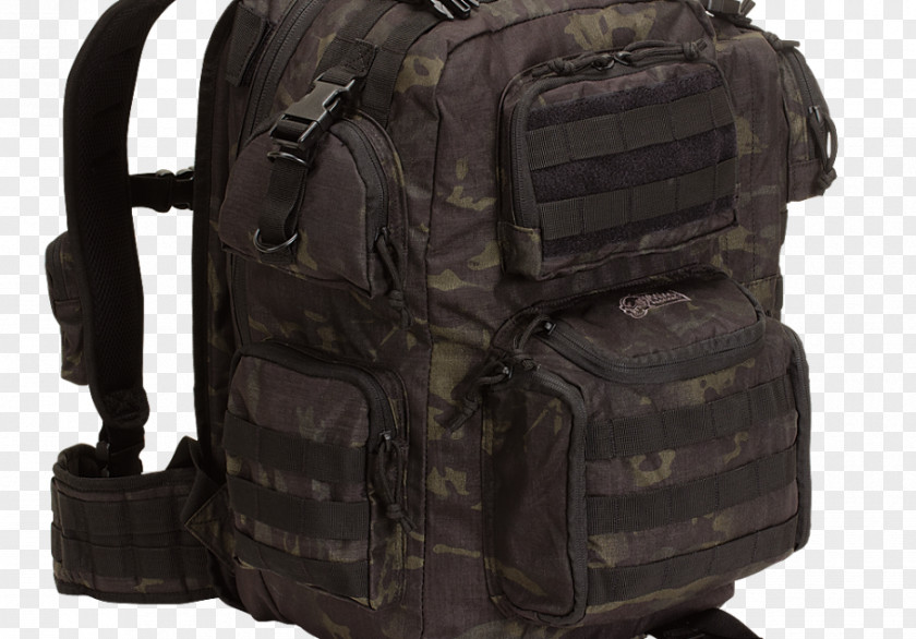 Assault Riffle Backpack Baggage MOLLE Military PNG