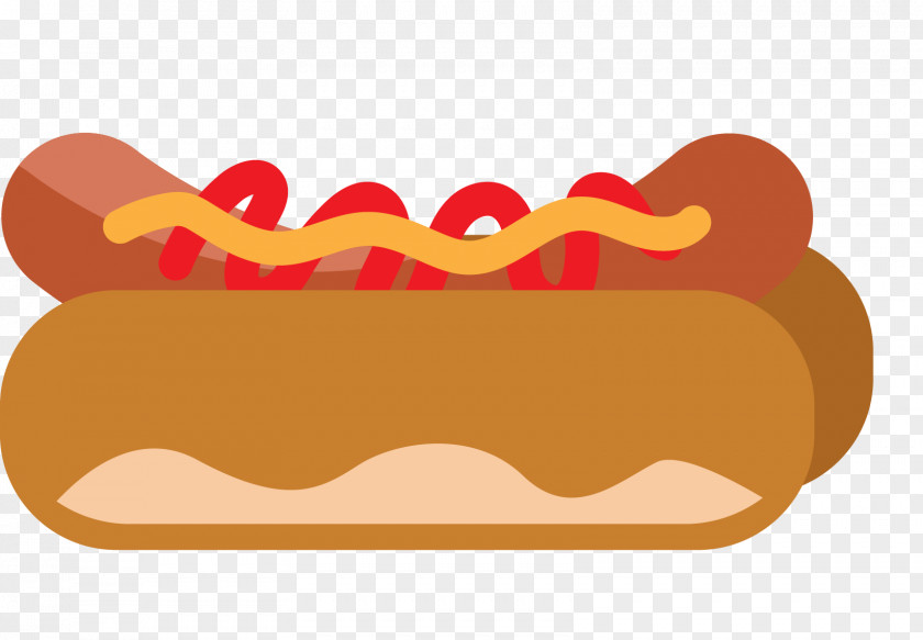 Cartoon Hot Dog Fast Food Hamburger Doughnut Junk PNG