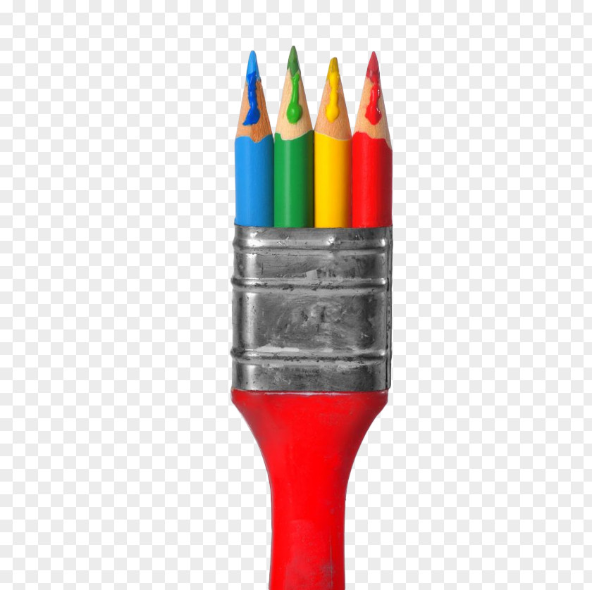 Color Pencil Brush Paintbrush PNG