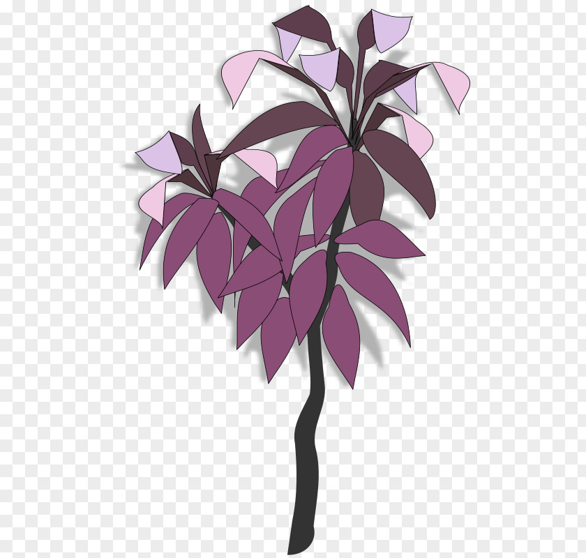 Folha Leaf Purple Public Domain Tree Clip Art PNG