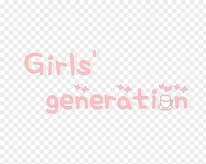 Girls Generation Text Girls' PNG