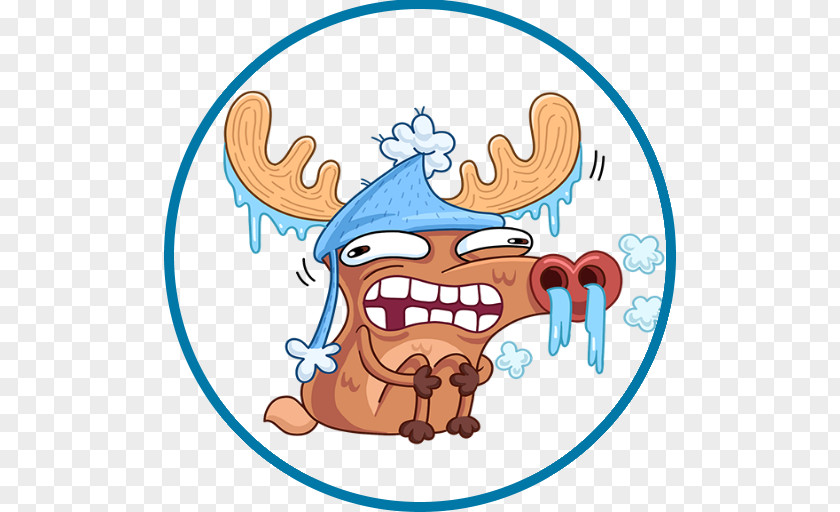 Reindeer Cartoon Clip Art PNG