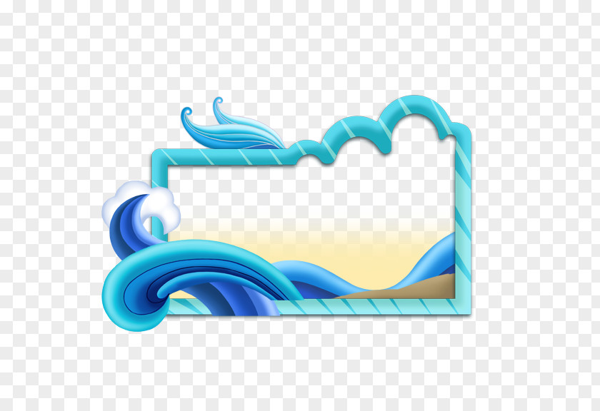 Sea Border Poster Wind Wave PNG