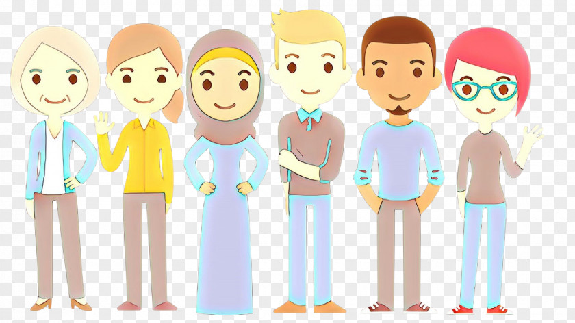 Sharing Animation Cartoon Social Group Community Animated Smile PNG