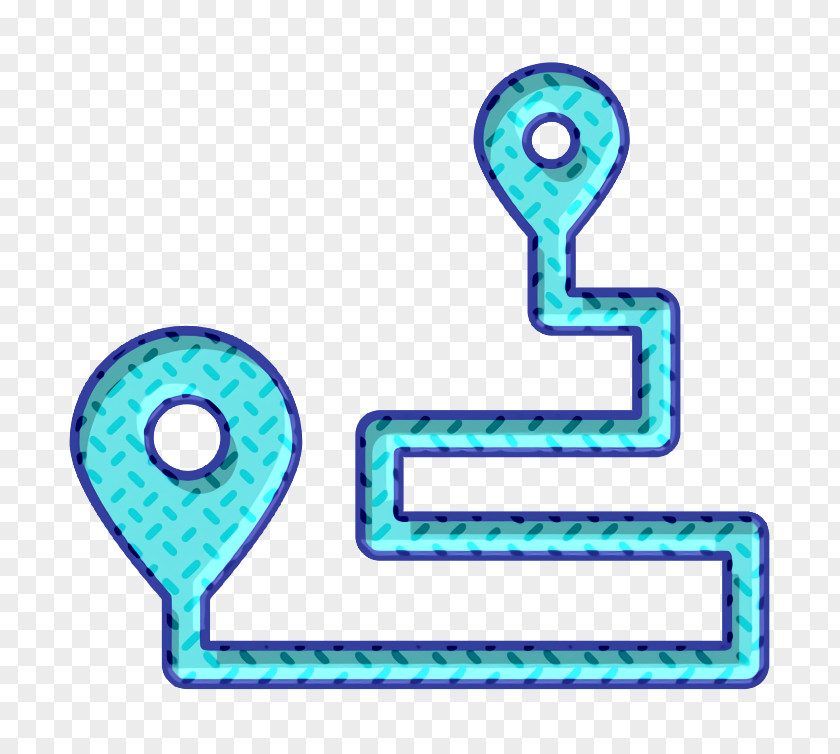 Symbol Electric Blue Location Icon Map Navigation PNG