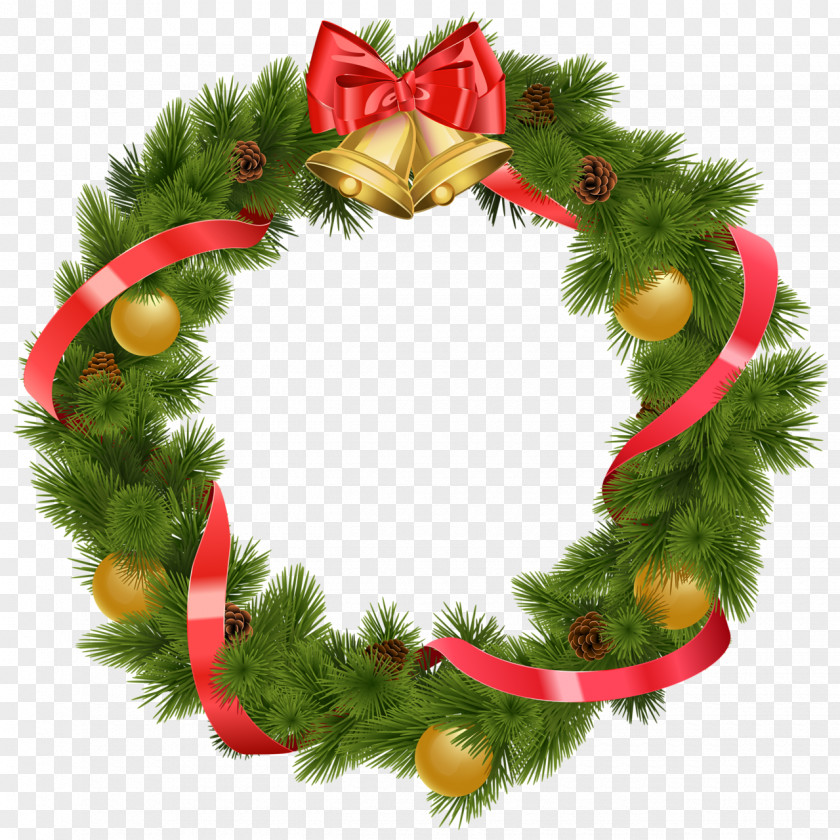 Fir-tree Christmas Wreath Royalty-free Clip Art PNG