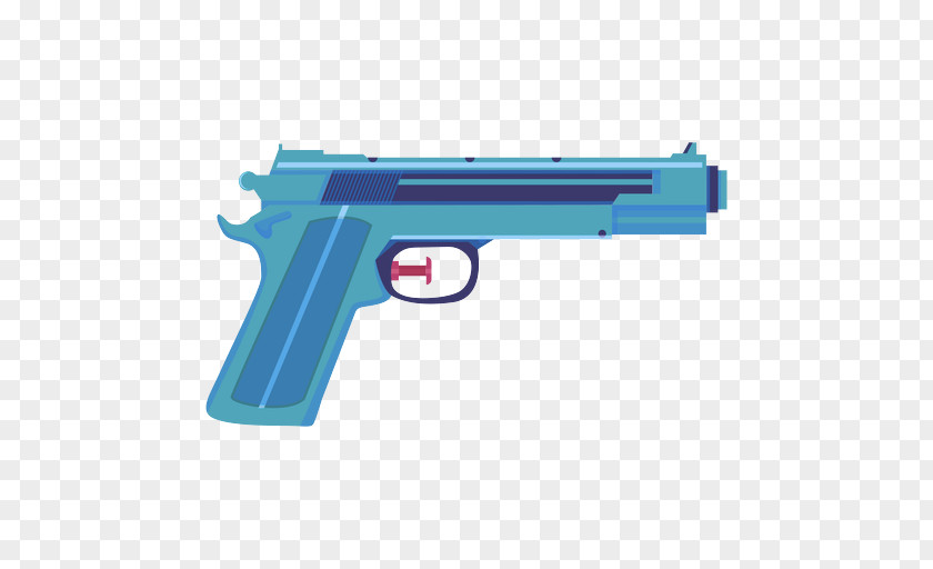 Gun Firearm Trigger Turquoise Barrel PNG