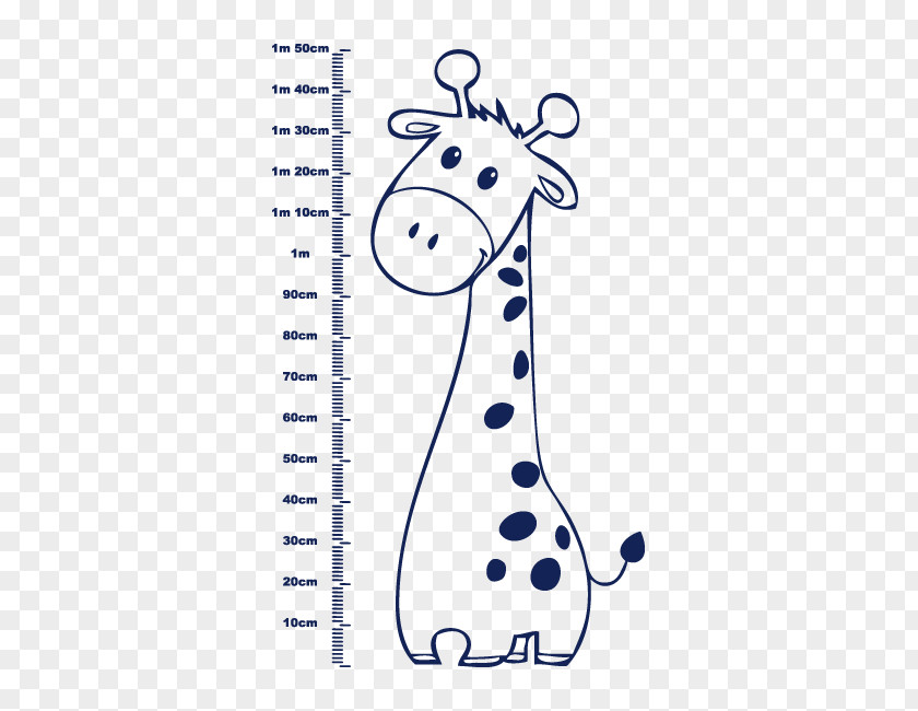 The Height Is Giraffe Child Drawing Wallpaper PNG