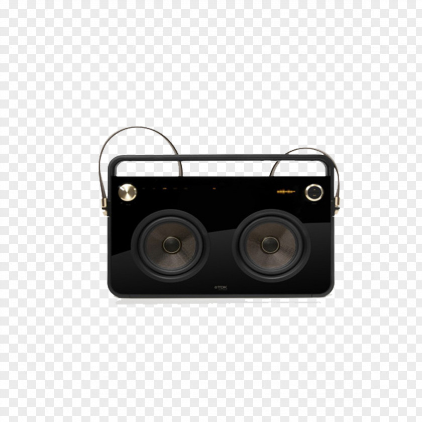 Cassette Compact Boombox Magnetic Tape Deck PNG