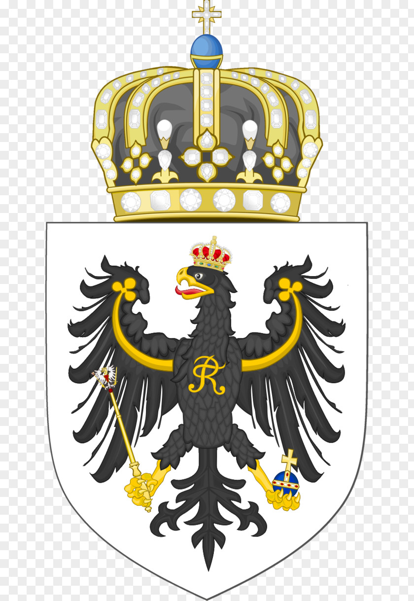 Eagle Kingdom Of Prussia East Coat Arms Flag PNG