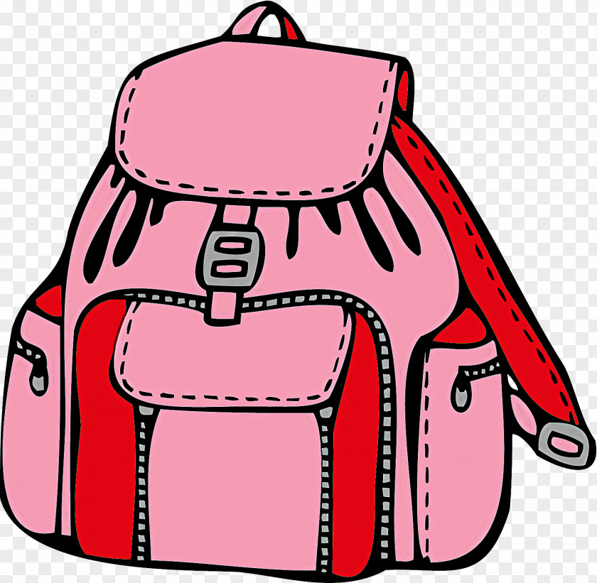 Pink Bag Backpack Luggage And Bags PNG