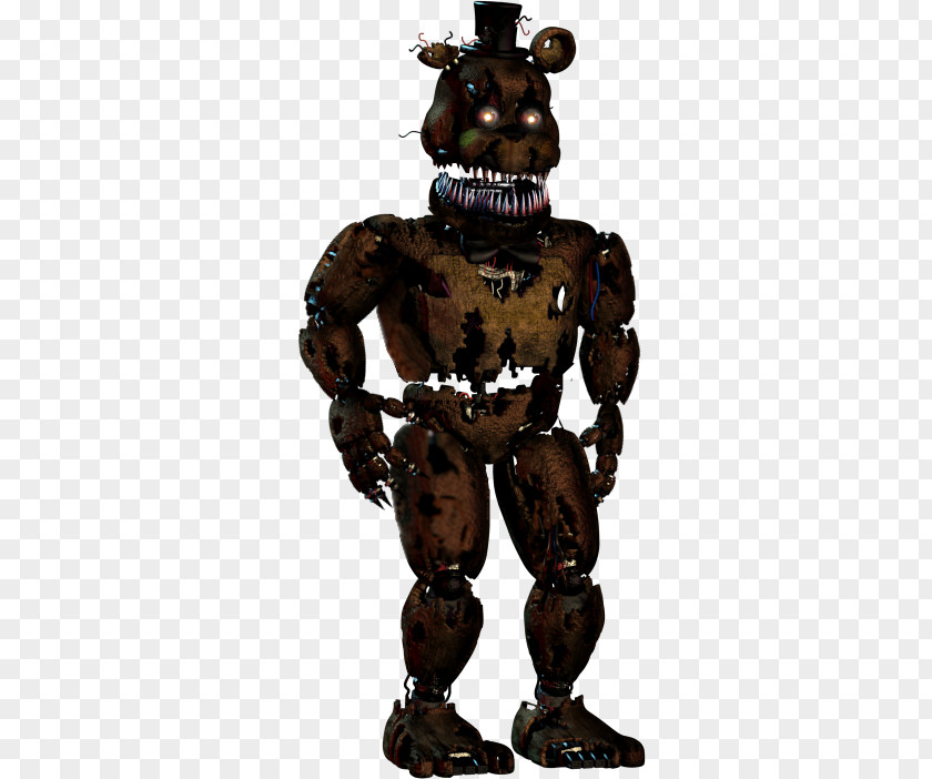 Withered Five Nights At Freddy's 4 2 Cupcake Nightmare PNG