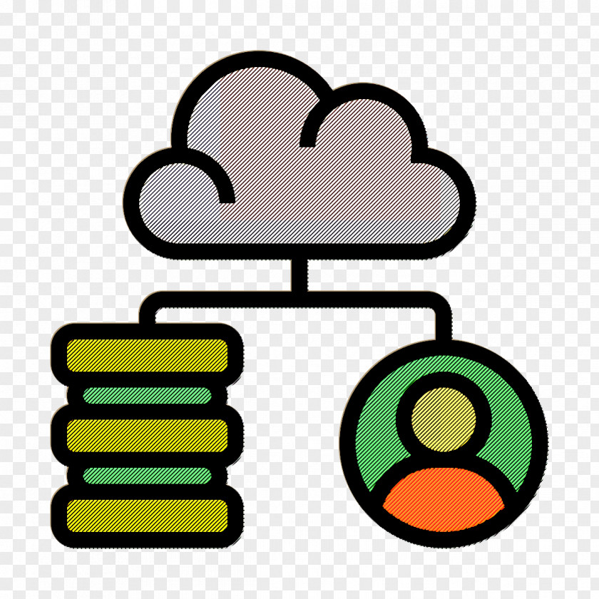 Big Data Icon Cloud Service Account PNG