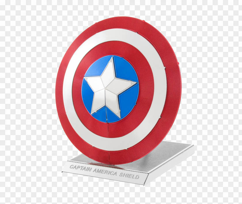 Captain America America's Shield Bucky Barnes S.H.I.E.L.D. Model Kit Metal Earth PNG