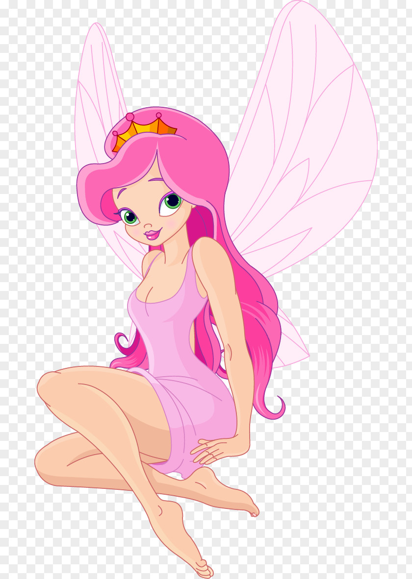 Cute Cartoon Princess Tooth Fairy Royalty-free Illustration PNG