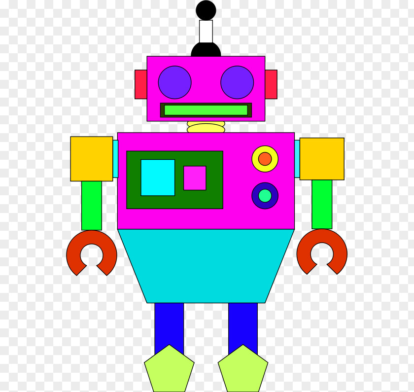 Robot Area Square Clip Art PNG