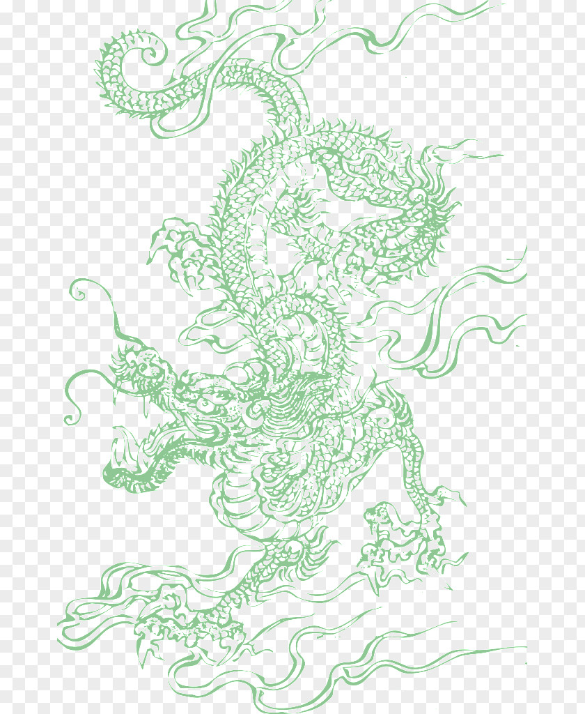 China Chinese Dragon National Symbol PNG