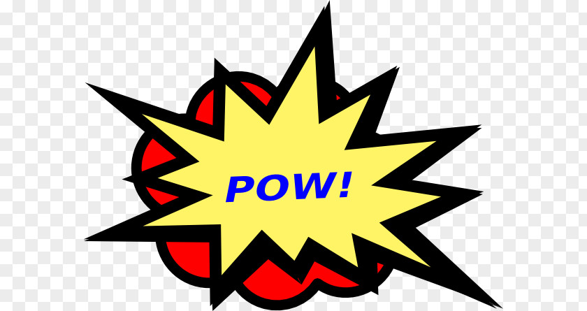 Pow Clip Art Batman Openclipart Superhero Comics PNG