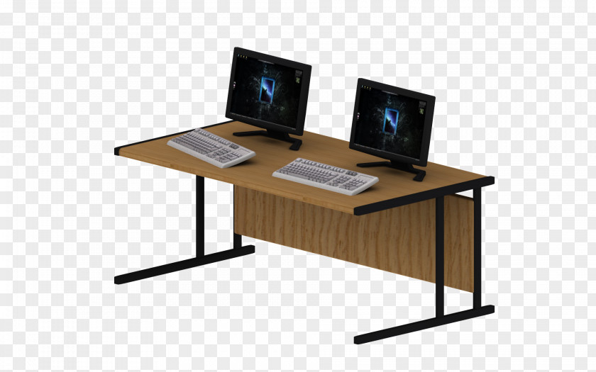 Classroom Table Desk Personal Computer Multimedia Monitors Product Design PNG