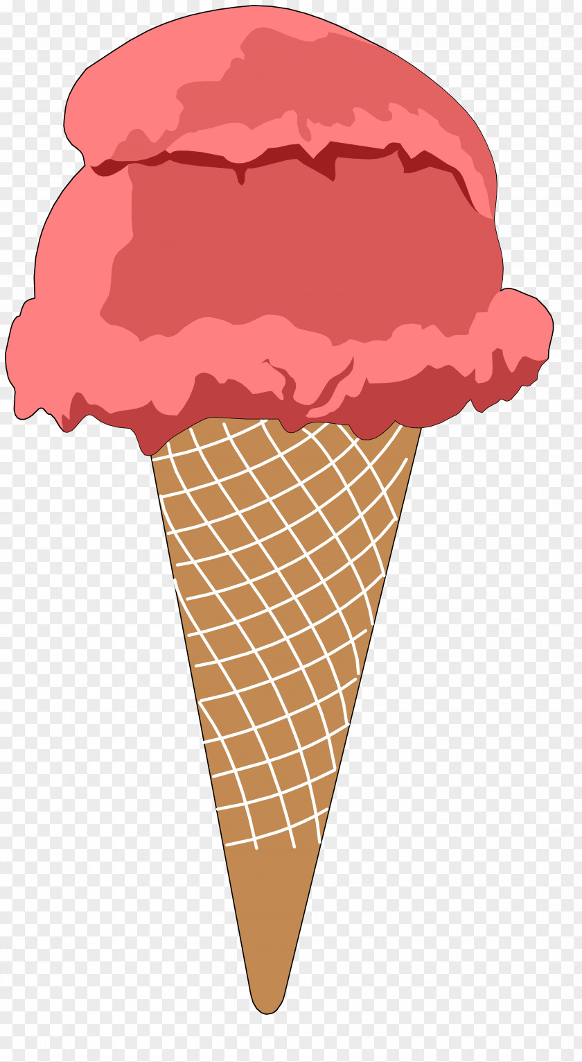 Ice Cream Neapolitan Gelato Cones Biscuit Roll PNG