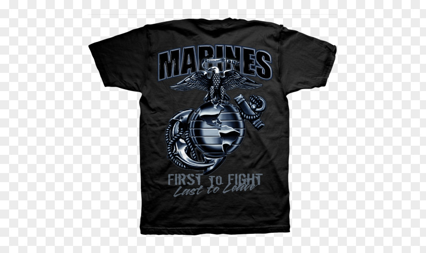T-shirt Hoodie United States Marine Corps Marines Eagle, Globe, And Anchor PNG